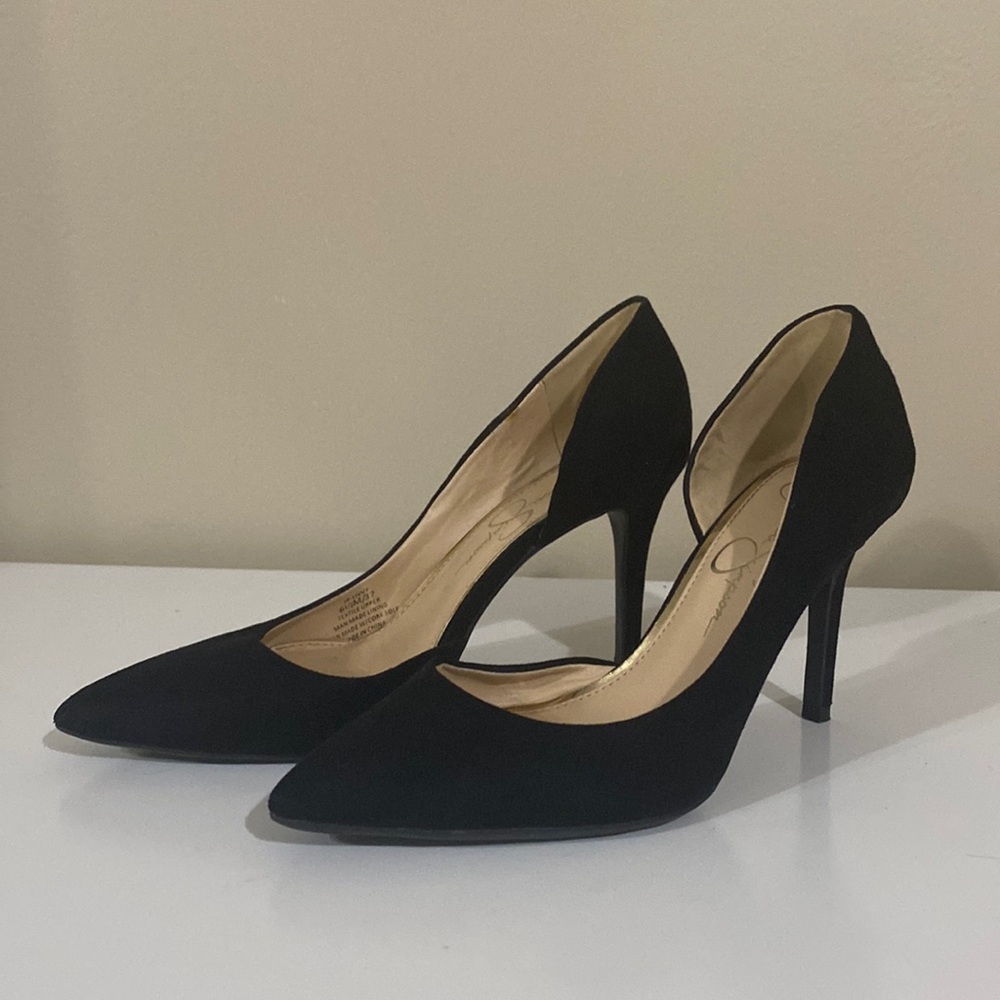 Jessica Simpson Black Heels Sz 6.5